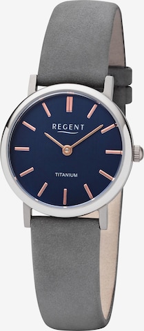 REGENT Analog Watch in Silver: front