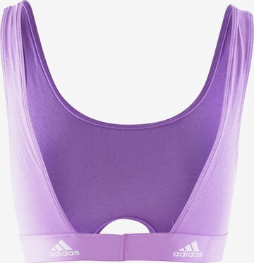 ADIDAS SPORTSWEAR Bustier BH ' SCOOP BRALETTE ' in Lila