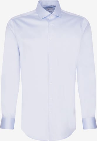 Chemise business SEIDENSTICKER en bleu : devant