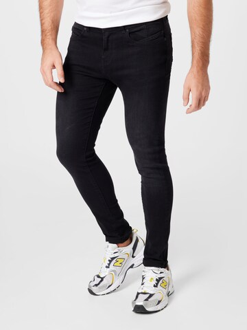 Gabbiano Skinny Jeans in Black: front