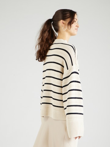 Esmé Studios Pullover 'Mille' in Weiß