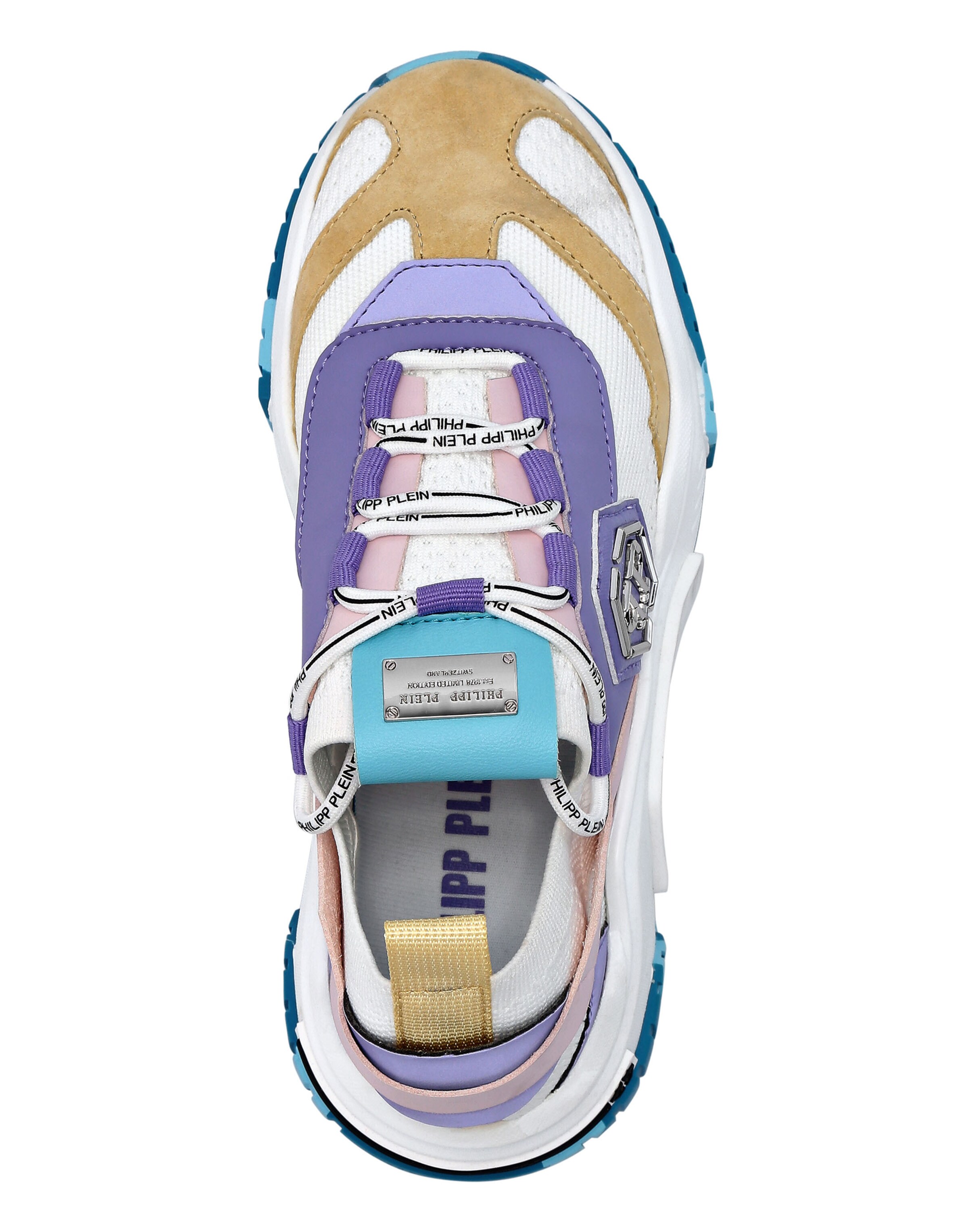 Philipp Plein - Zapatillas deportivas bajas 'Predator' en blanco