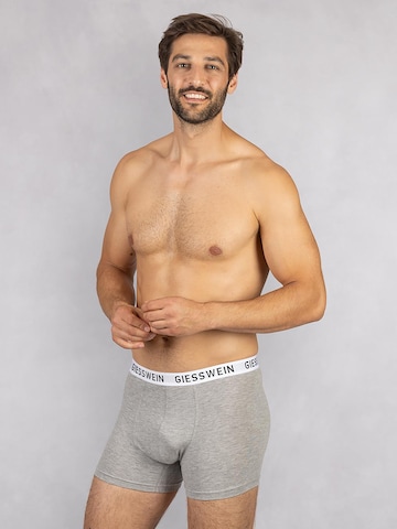 GIESSWEIN Boxer shorts in Grey: front