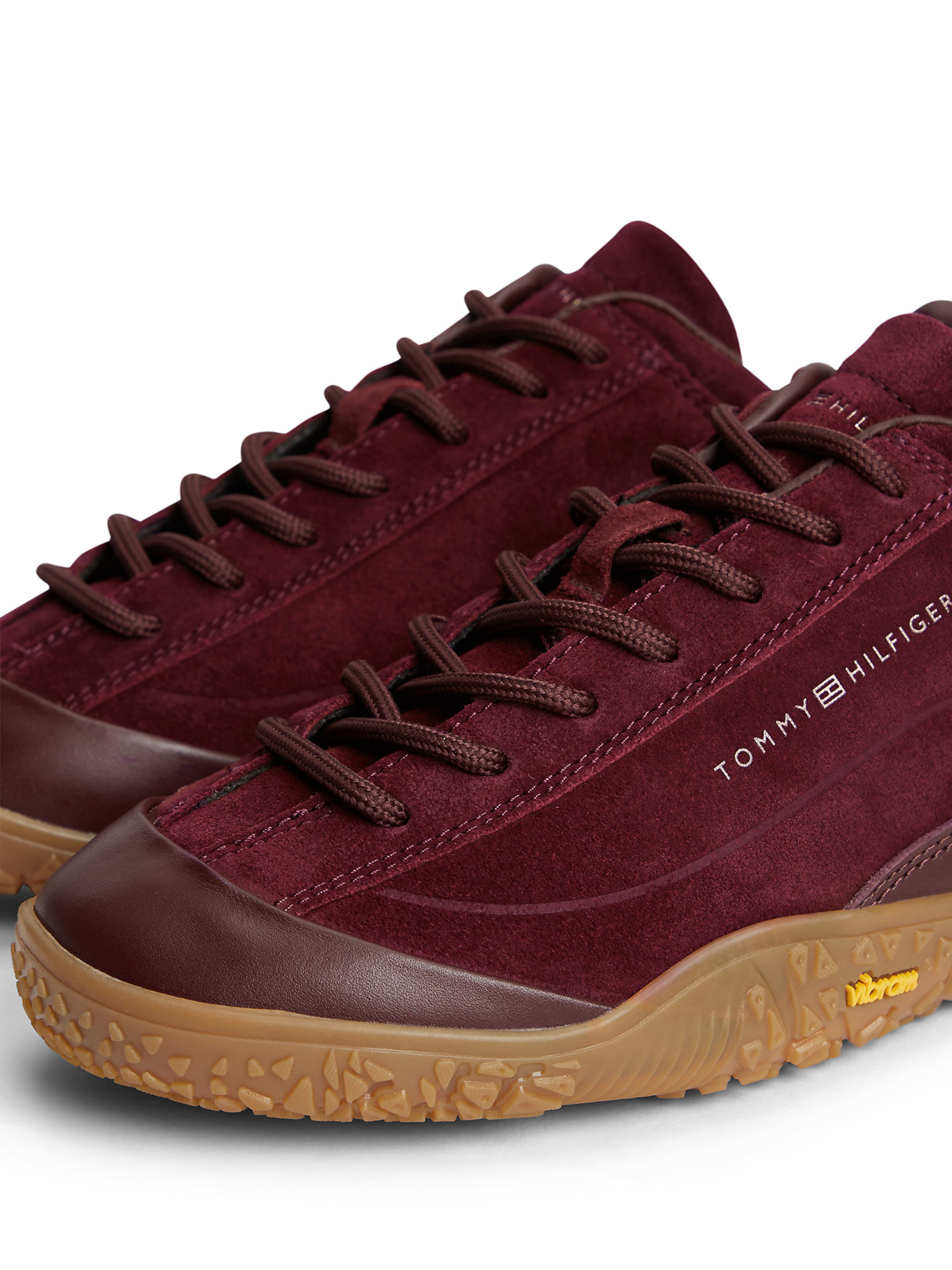 Baskets basses TOMMY HILFIGER en rouge