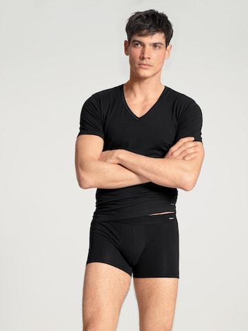 CALIDA Boxershorts 'Cotton Code' in Zwart