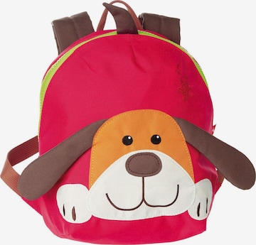 SIGIKID Backpack 'Minirucksack mit Tiermotiv' in Red: front