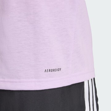 T-Shirt fonctionnel 'Train Essentials' ADIDAS PERFORMANCE en violet