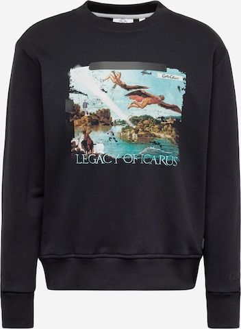 Carlo Colucci Sweatshirt in Schwarz: predná strana