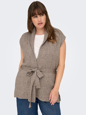 Gilet 'CARKATIA' ONLY Carmakoma en gris