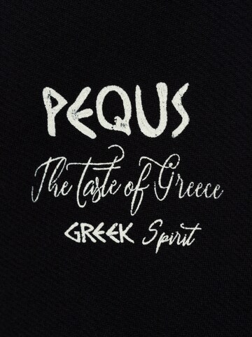 Pequs Sweat jacket 'Irons' in Black