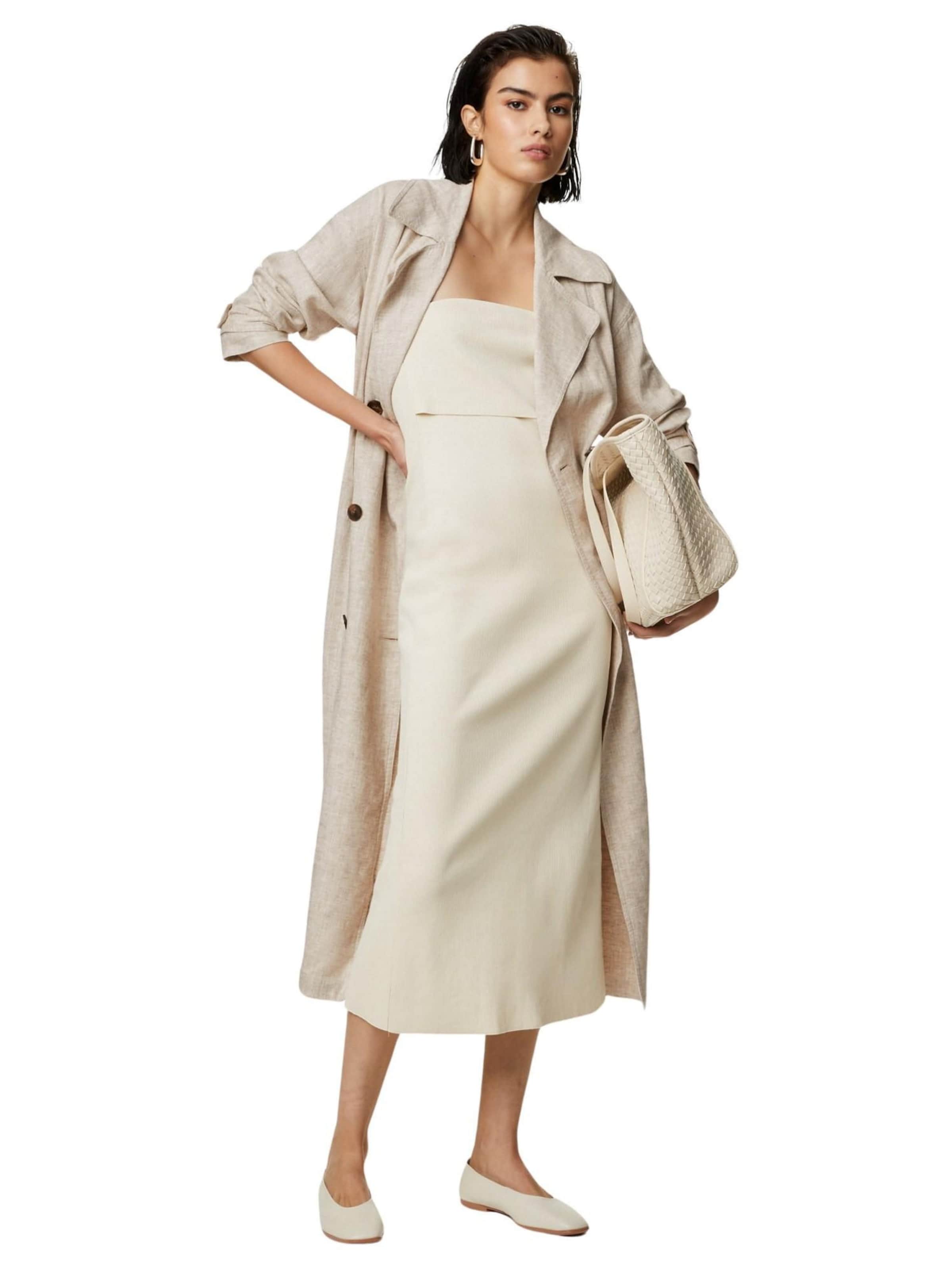 Manteau mi-saison Marks & Spencer en beige