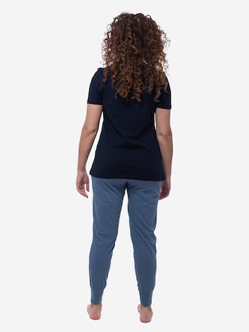 Ammann Pyjama 'Night & Home' in Blau