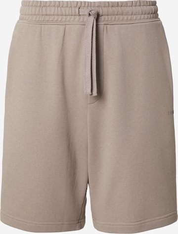 HUGO - Loosefit Pantalón 'Dayono' en marrón: frente