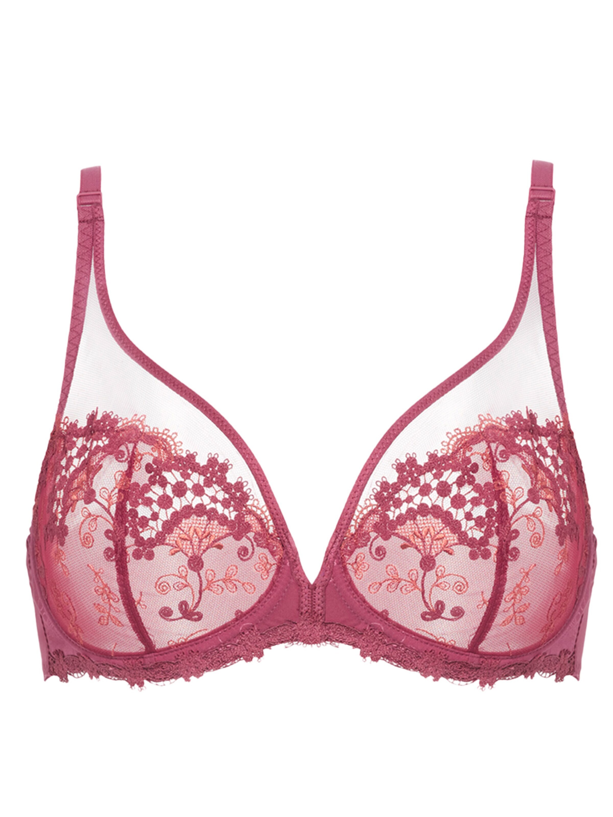 Simone Perele Bralette Bra 'Wish' in Pink: front