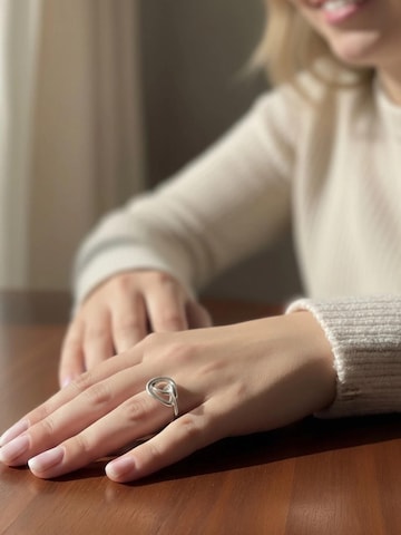 Gloria Mago Ring 'My World ring in silver zamak 10µ' in Silver
