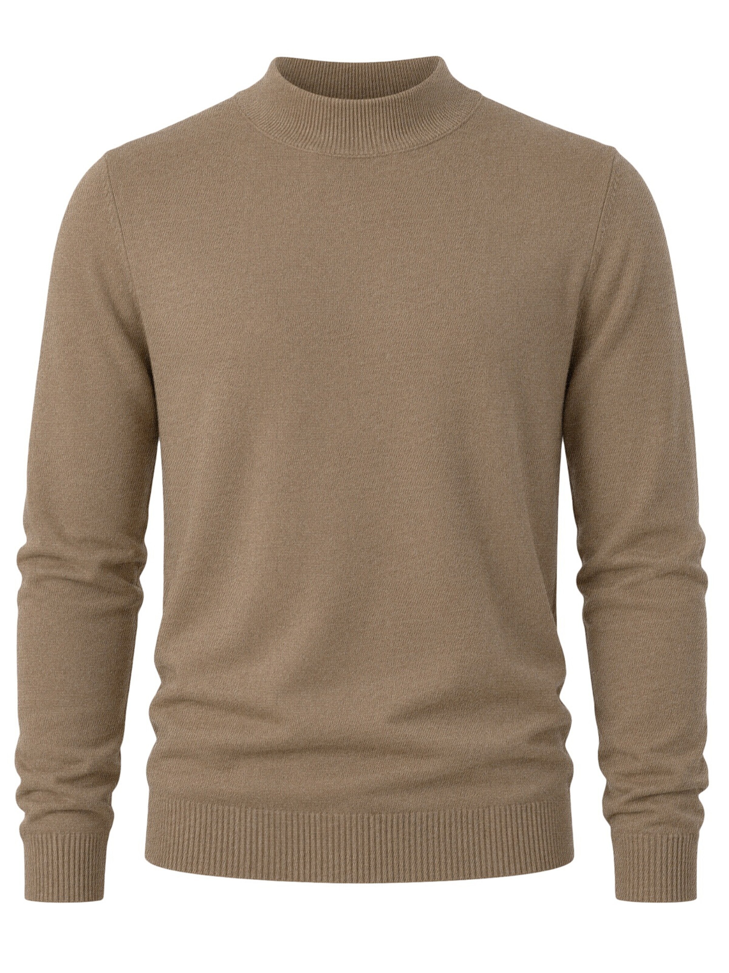 ALLTHEMEN Sweater 'Fadenlicht' in Green: front