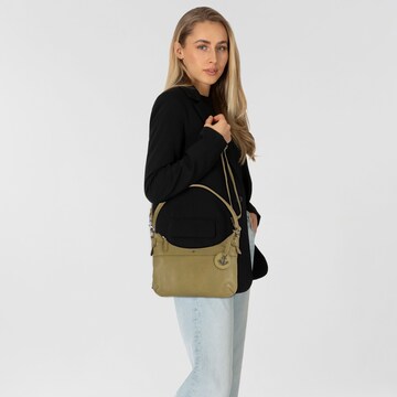 Harbour 2nd Shoulder bag 'Anchor Love' in Green: front