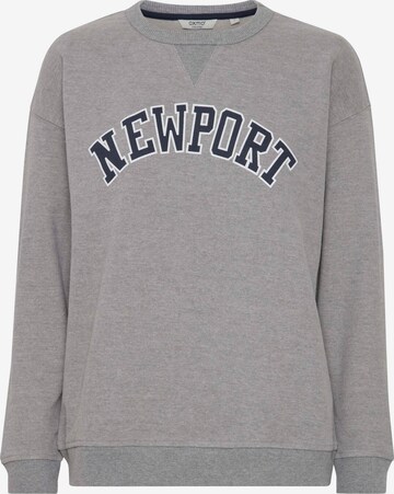 Oxmo Sweatshirt 'Coleen' in Grey: front