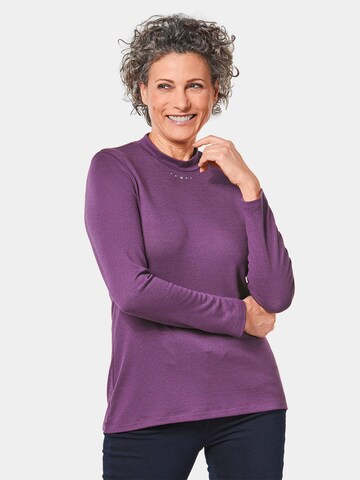 Goldner Shirt in Purple: front