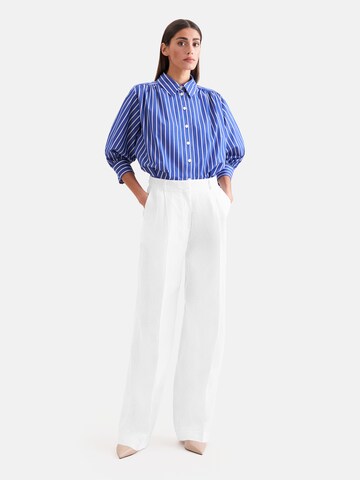SEIDENSTICKER Regular Broek in Wit