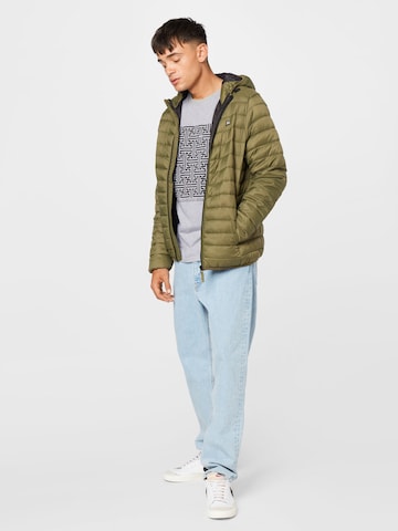 BLEND Winter Jacket in Green