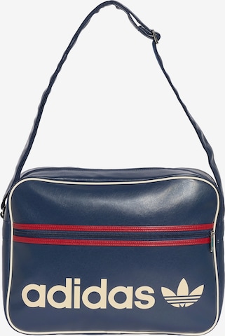 Borsa messenger 'Og Airliner' di ADIDAS ORIGINALS in blu: frontale