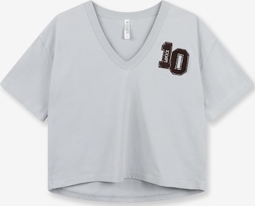 10Days Shirt in Blau: Vorderseite