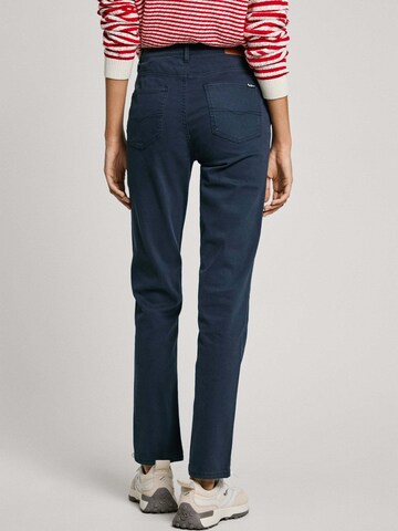 Pepe Jeans Slim fit Trousers 'Tessa' in Blue