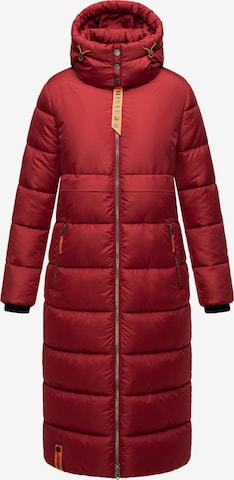 NAVAHOO Wintermantel in Rood