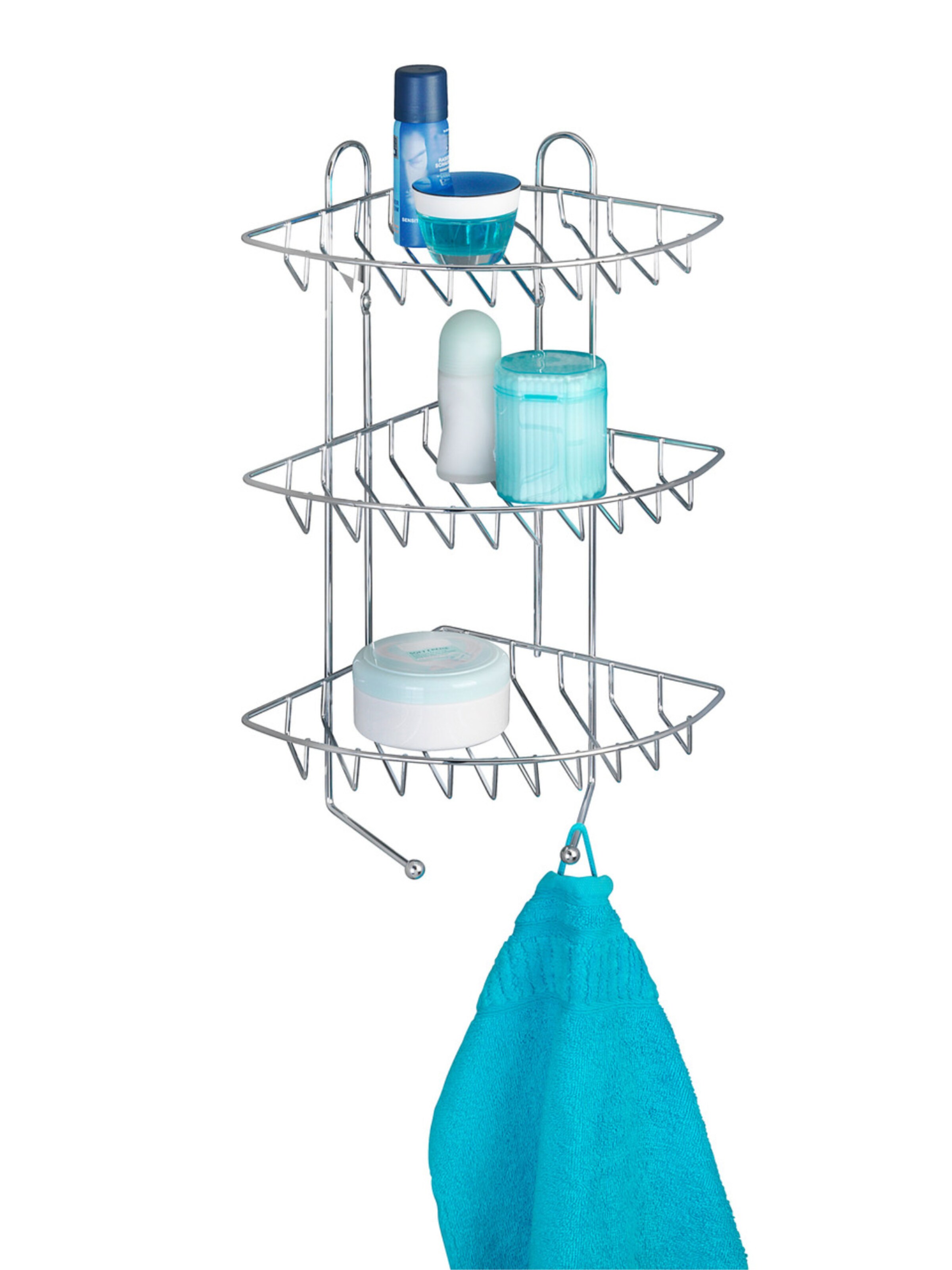 Wenko Regal in Silber