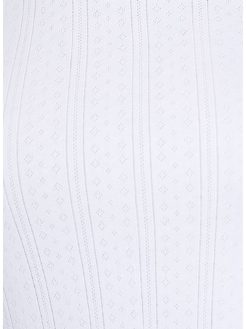 Zizzi Μπλουζάκι 'Mmia' σε λευκό