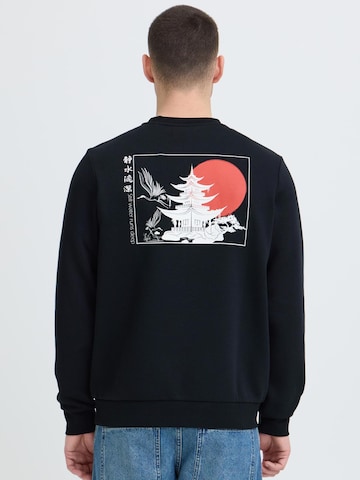 BLEND Sweater ' BHJapa Backprint ' in Schwarz