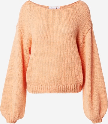 VILA Sweter 'Choca' w kolorze pomarańczowy: przód
