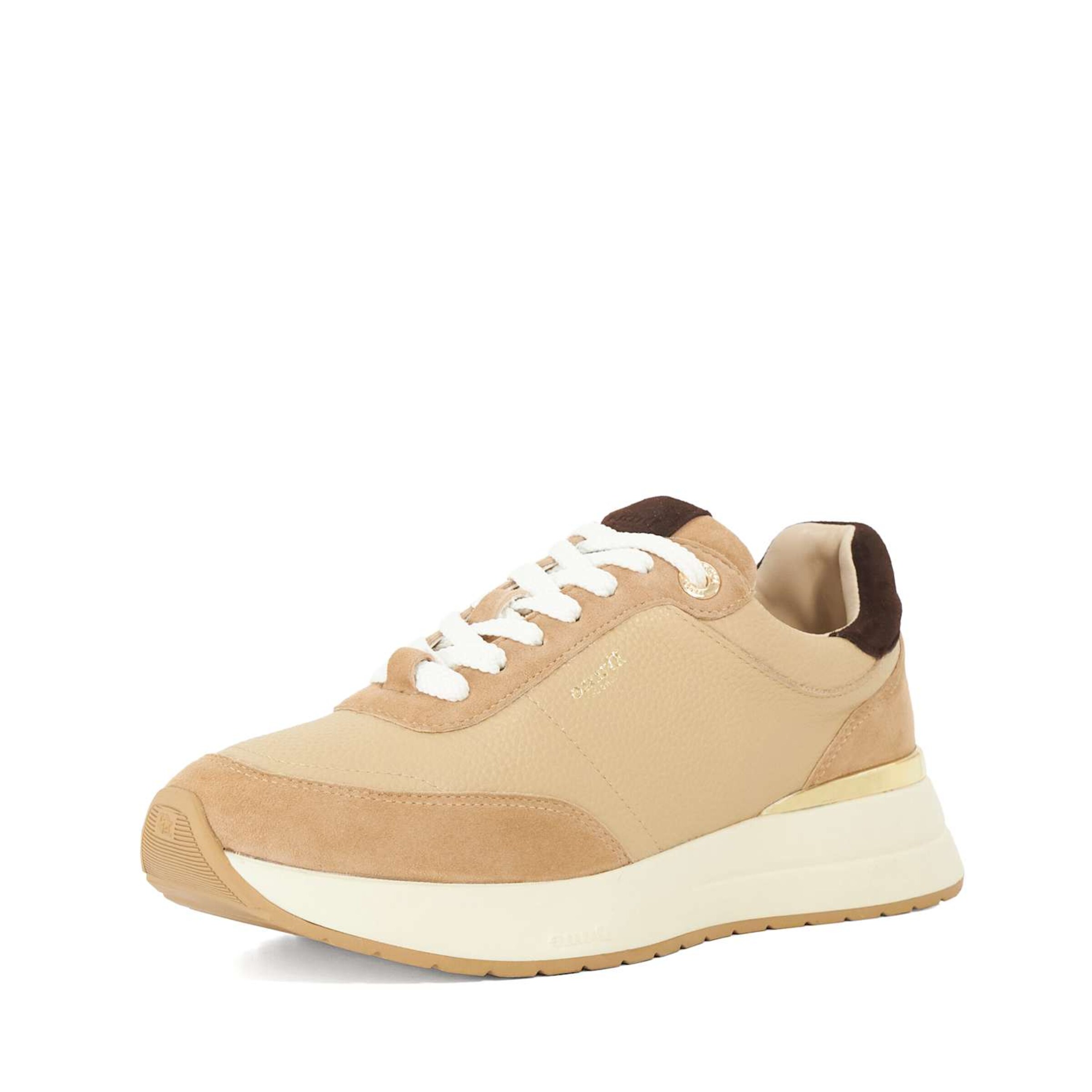 Dune LONDON Sneakers in Brown: front