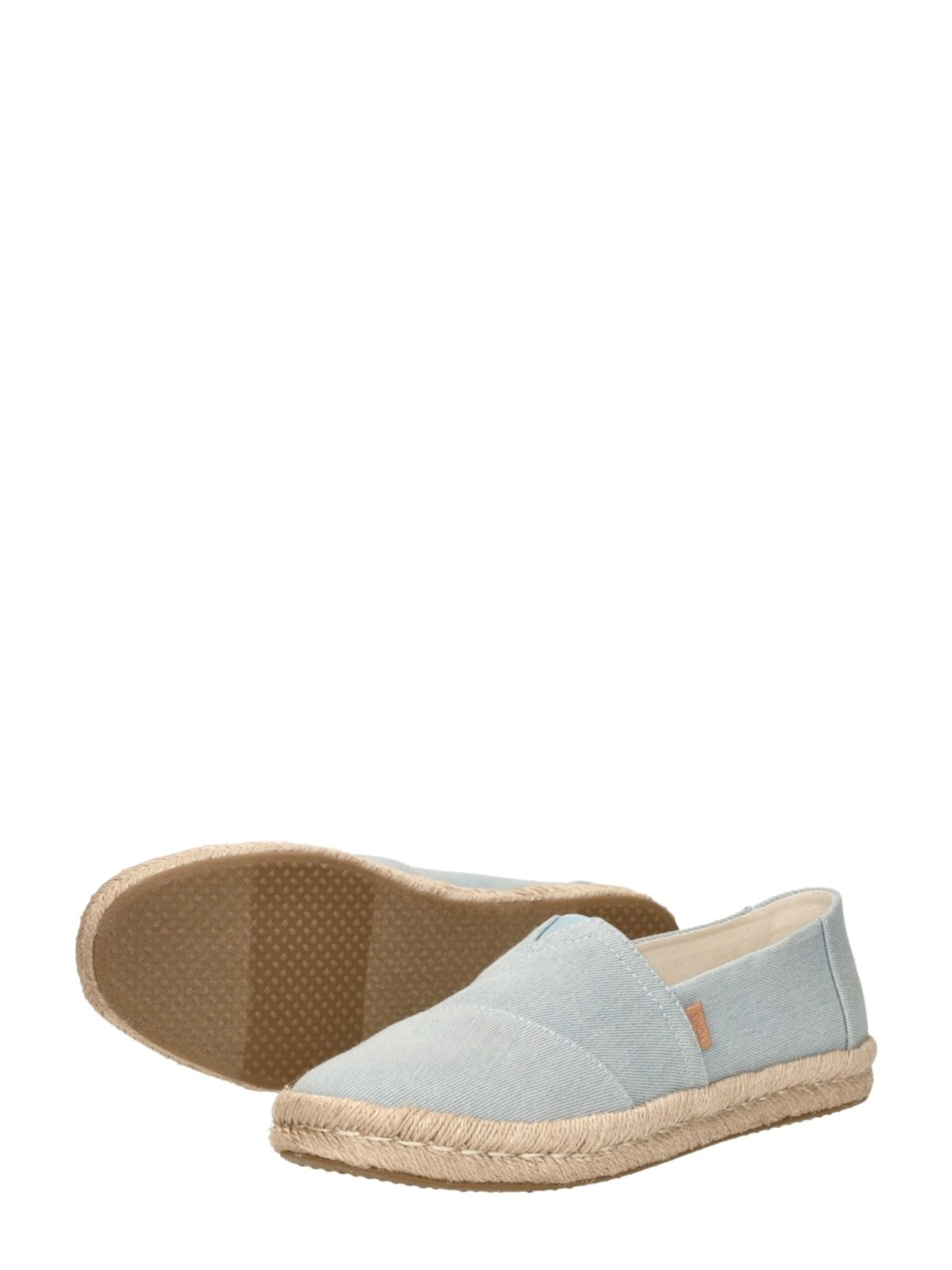 TOMS Instappers 'Alpargata Rope 2.0' in Blauw