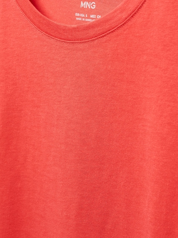 MANGO Тениска 'CHALACA' в червено