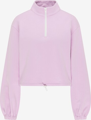 myMo ATHLSR Sweatshirt in Lila: predná strana