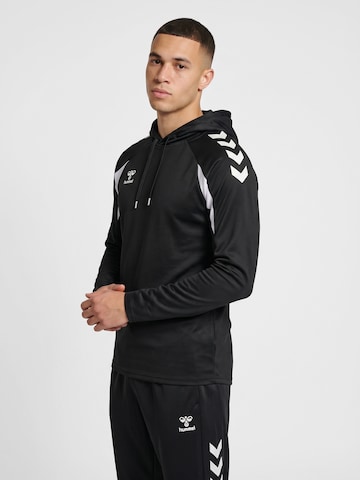 Hummel Sportsweatshirt 'Core 2.0' in Zwart: voorkant