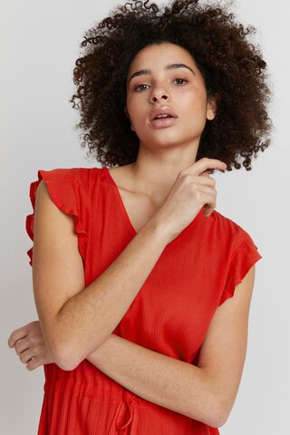 ICHI Kleid 'MARRAKECH' in Rot