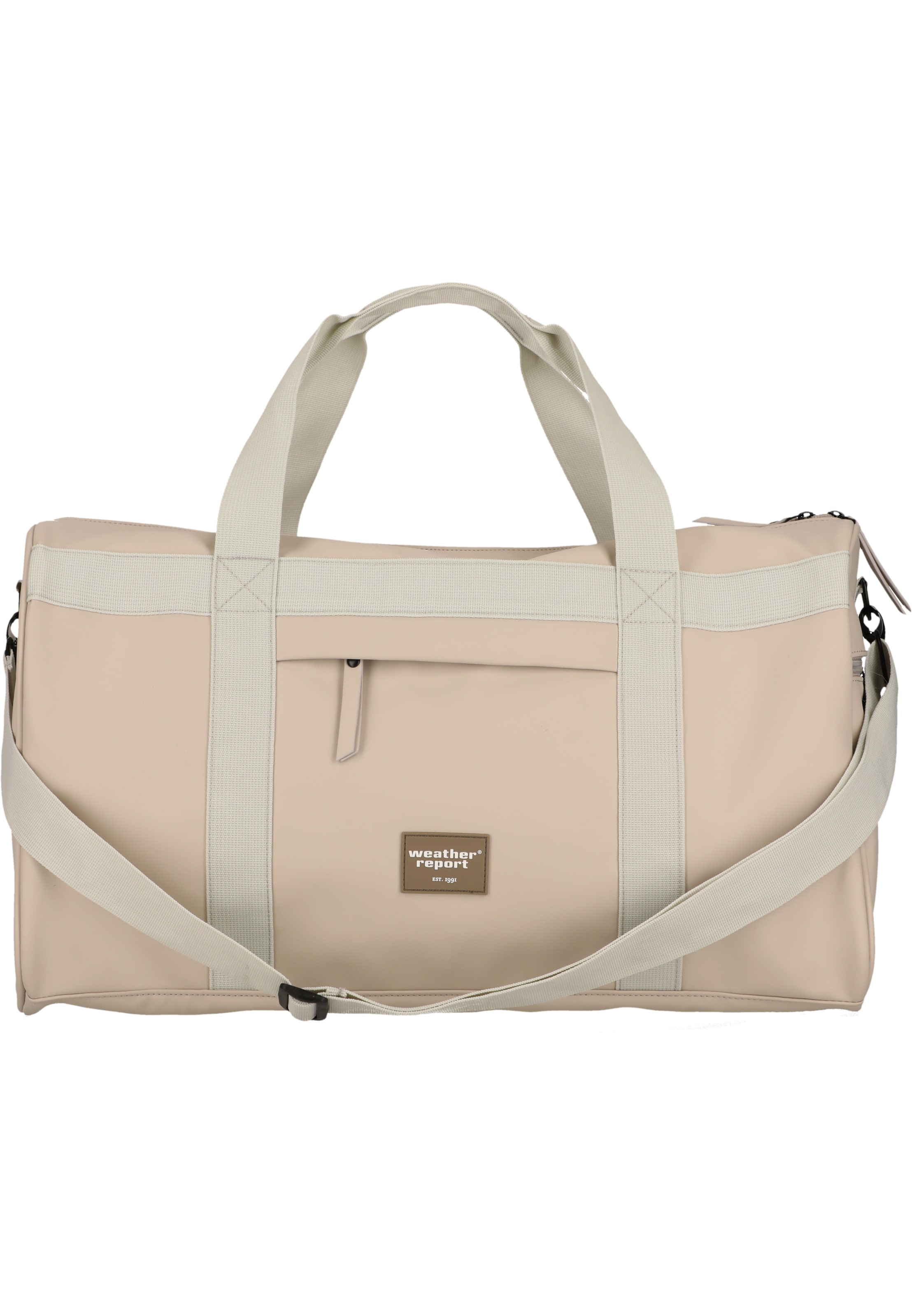 Weather Report Sporttas 'Bronze' in Beige: voorkant