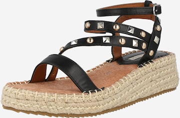 MARIAMARE Strap Sandals 'AIDY' in Black: front