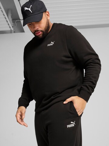 PUMA Конический (Tapered) Спортивные штаны 'ESS No. 1' в Черный