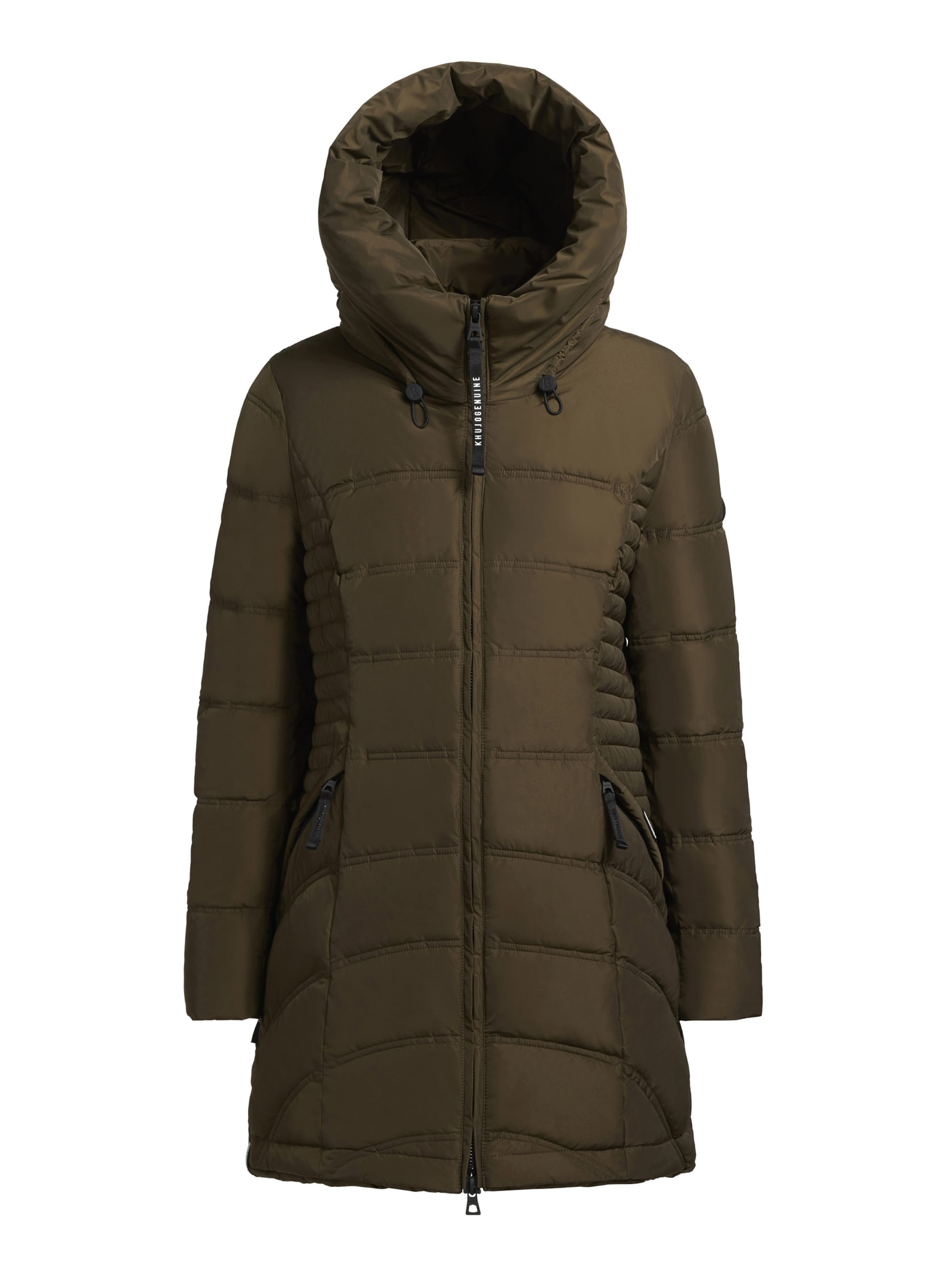 khujo Winter coat 'Freya' in Green: front