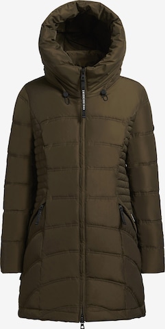 Cappotto invernale 'Freya' di khujo in verde: frontale