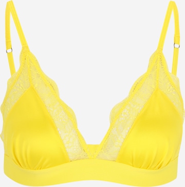 LOVE Stories Kolmio Rintaliivi värissä keltainen: etupuoli