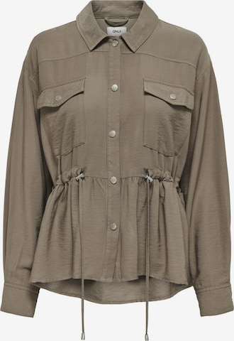 ONLY Prehodna jakna | rjava barva: sprednja stran