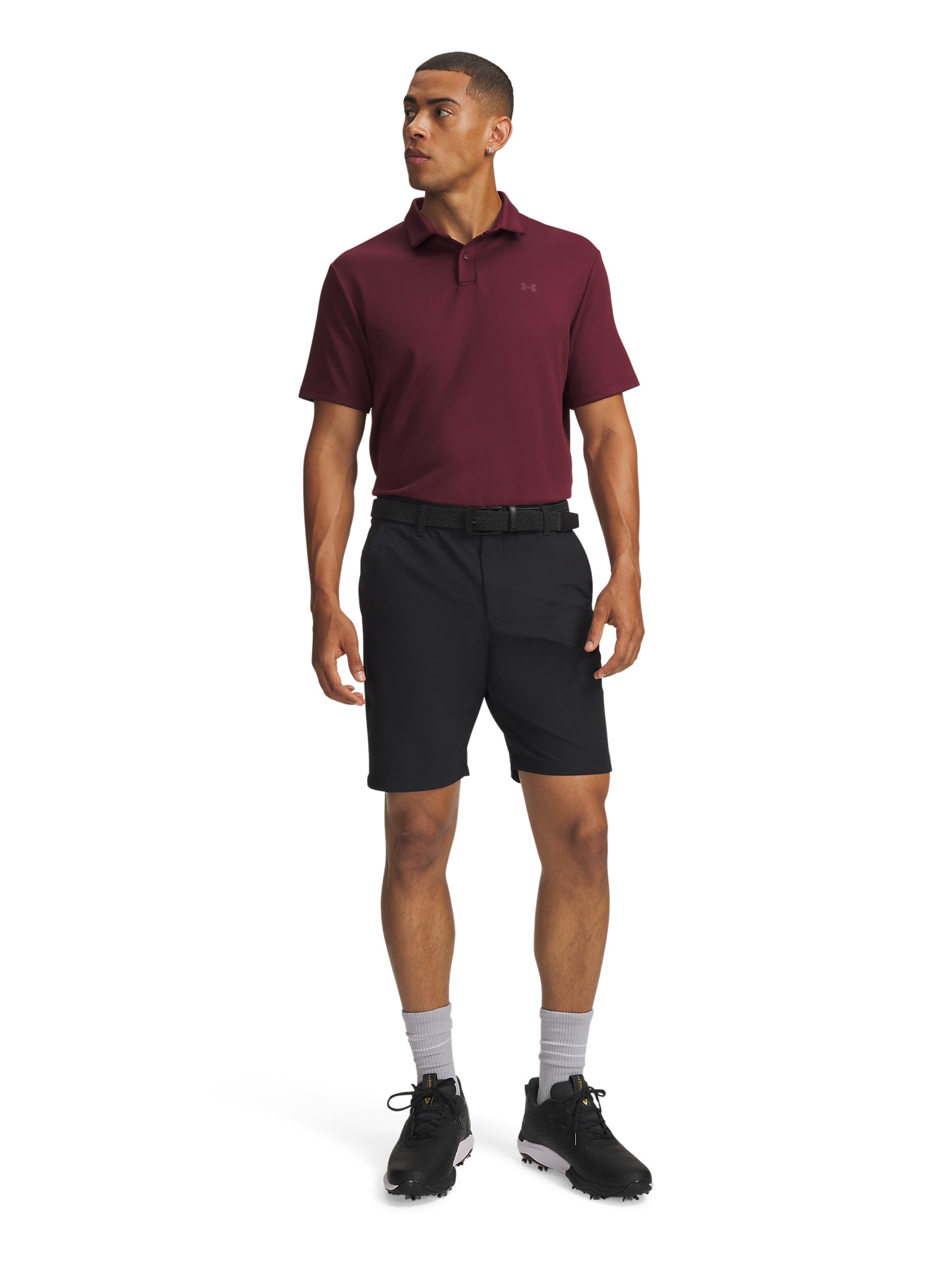 UNDER ARMOUR Regular Sports trousers in Black