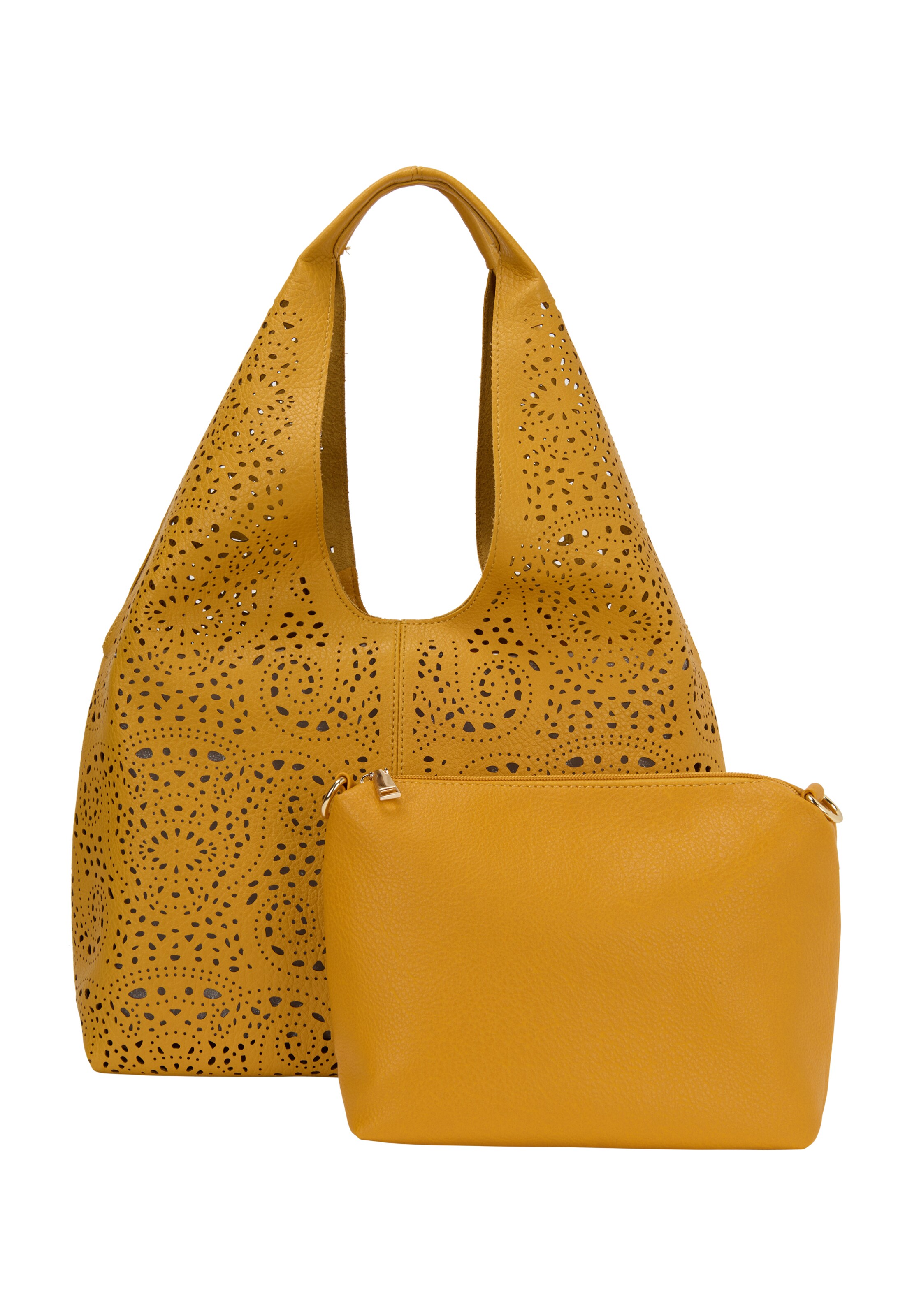 dzeltens usha FESTIVAL Pleca soma: no priekšpuses