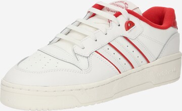 ADIDAS ORIGINALS Platform trainers 'Rivalry' in White: front