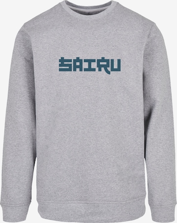 F4NT4STIC Sweatshirt in Grey: front